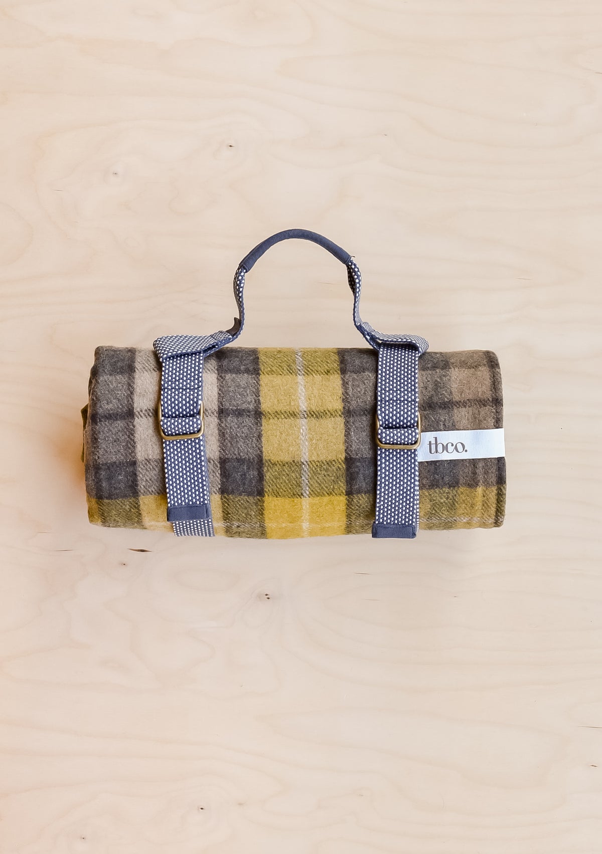 Recycled Wool Check Blanket - Buchanan