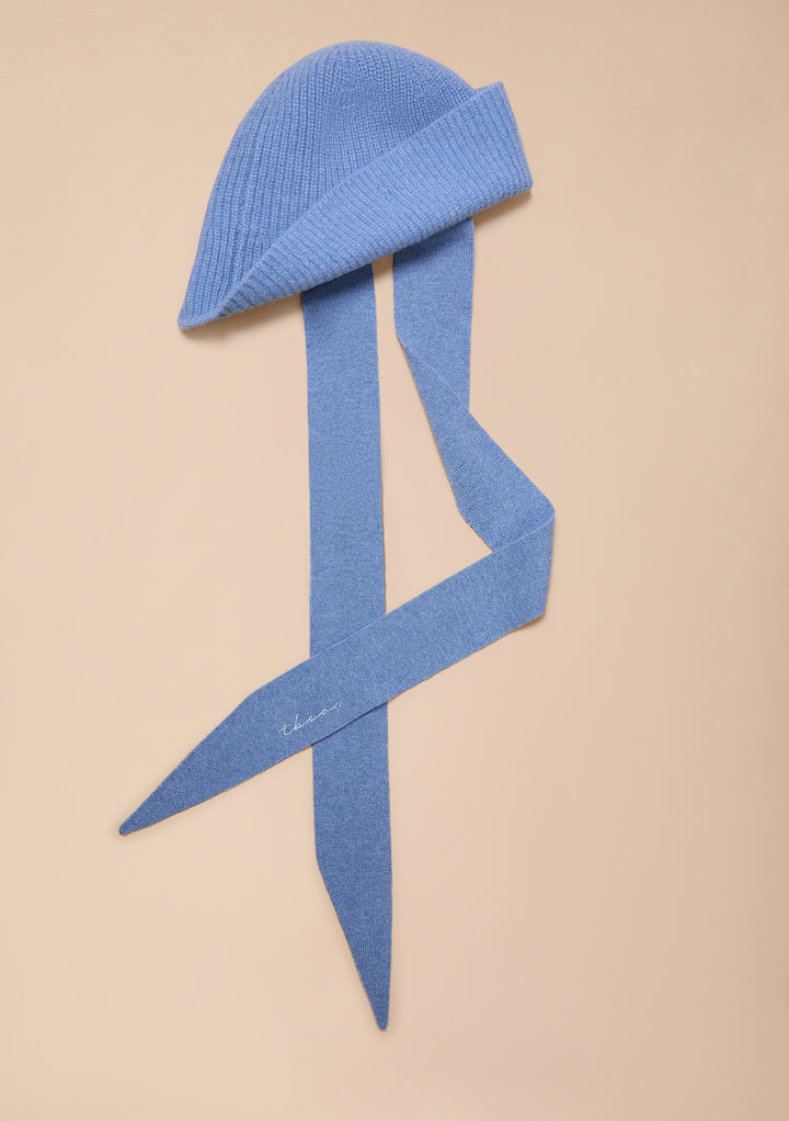 Merino Sailor Hat in Blue