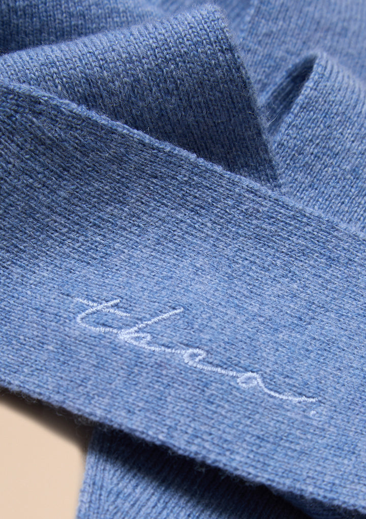 Merino Sailor Hat in Blue
