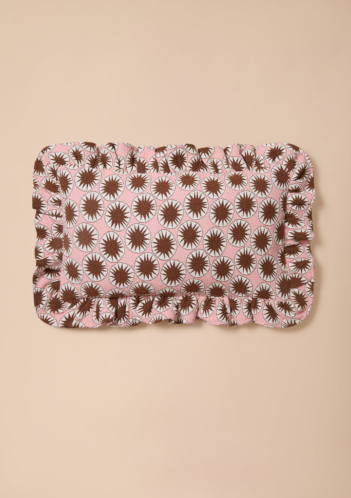 Cushion Cover in Pink Star