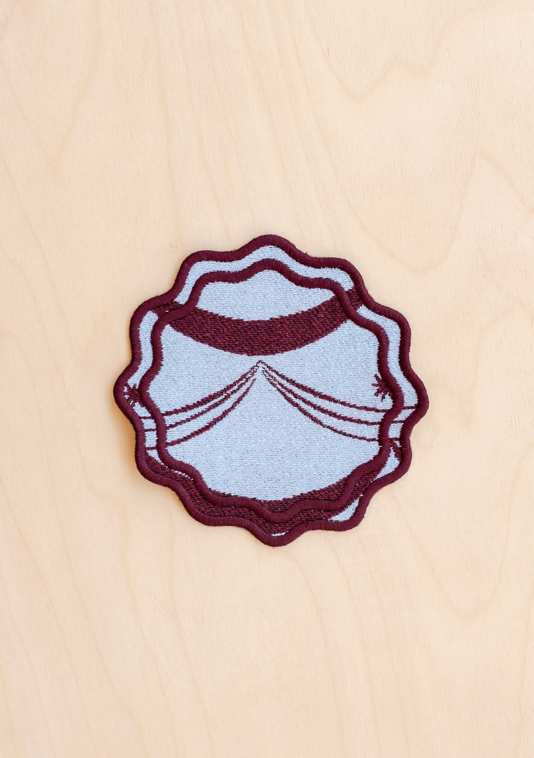 Cotton Coasters Set of 2 in Blue Circus