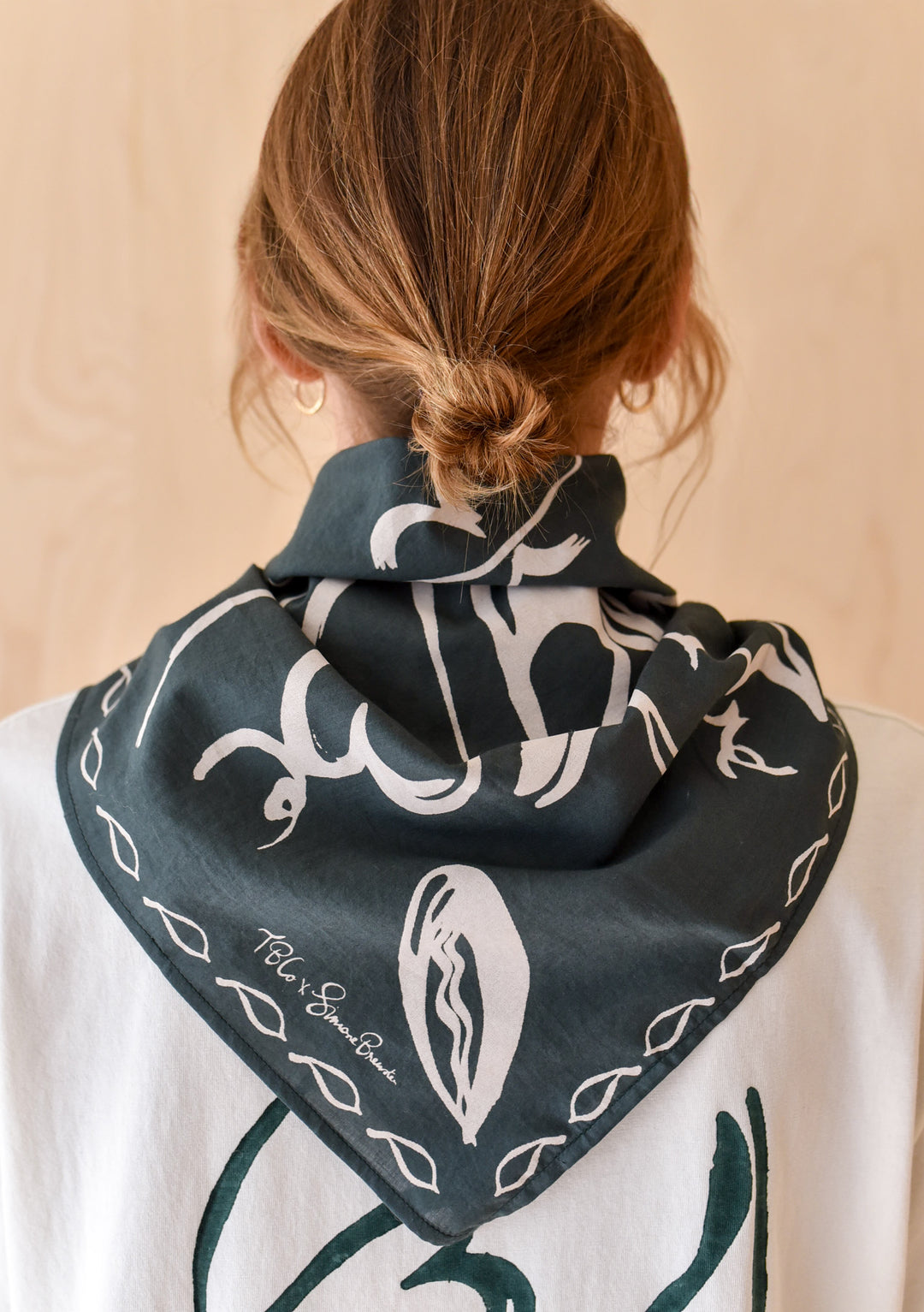 The Artist Series TBCo x Simone Brewster Cotton Scarf