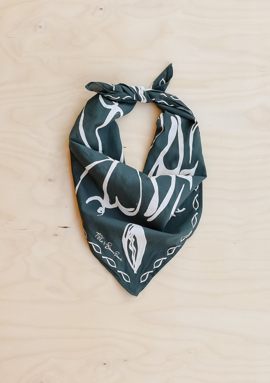The Artist Series TBCo x Simone Brewster Cotton Scarf
