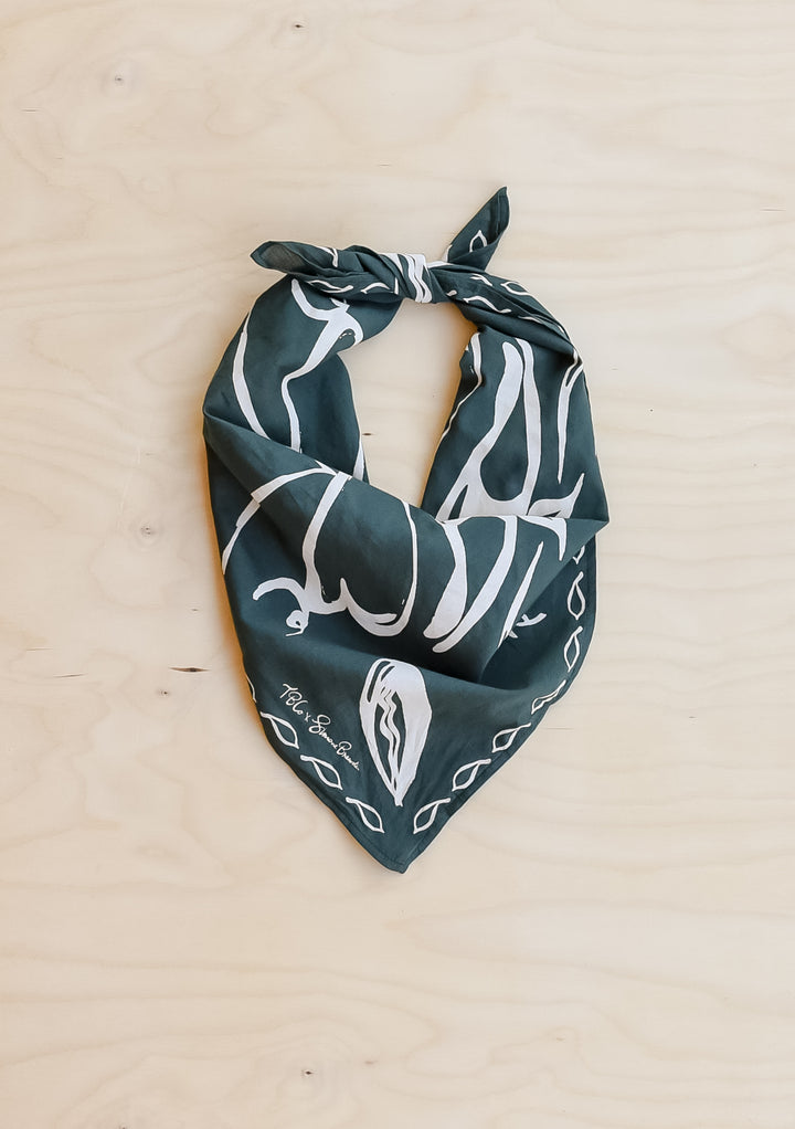 The Artist Series TBCo x Simone Brewster Cotton Scarf