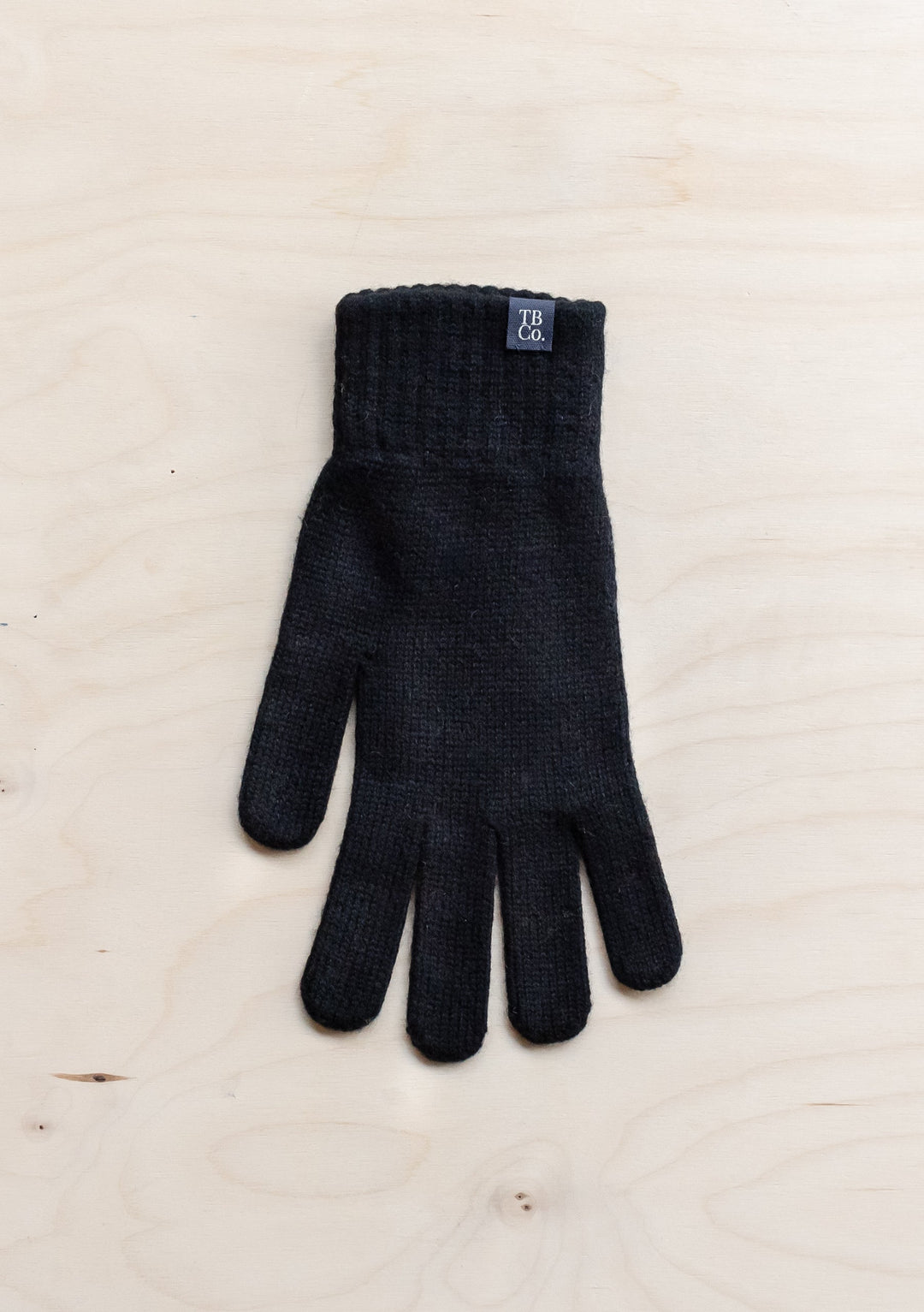 Kaschmir- und Merinohandschuhe in Schwarz