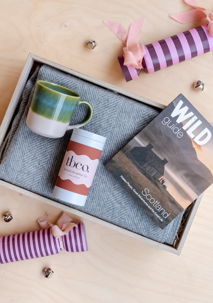 Coffret cadeau de friandises écossaises prêtes à l'emploi