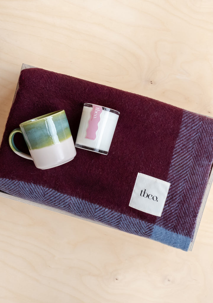 Coffret cadeau de couverture douillette prête à l'emploi