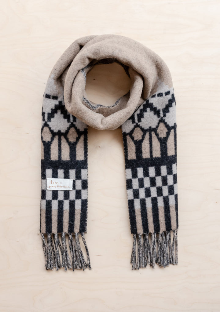 TBCo x Pretty Little Fawn Fair Isle Scarf
