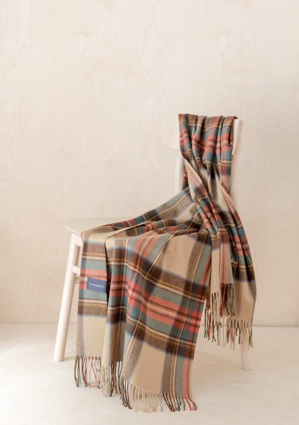 Cashmere Small Blanket in Stewart Dress Antique Tartan – TBCo