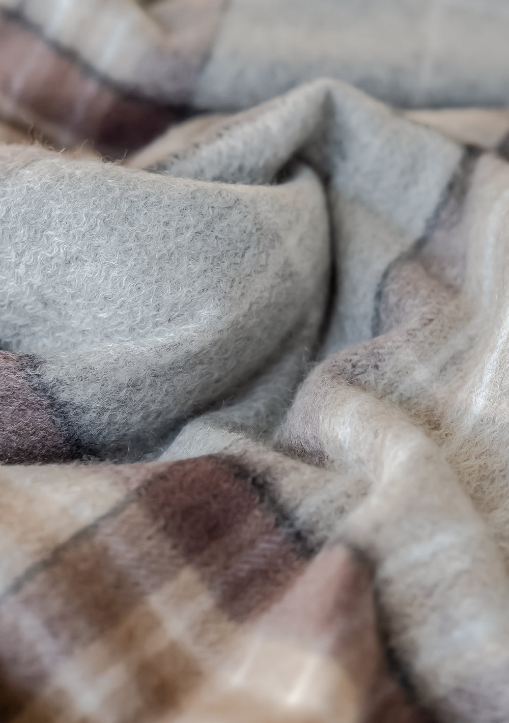 Cashmere Small Blanket in Mackellar Tartan - TBCo 