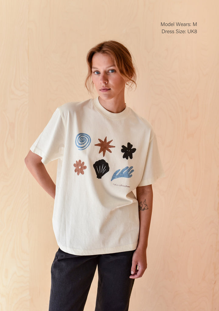 T-shirt en coton The Artist Series TBCo x Chiara Perano